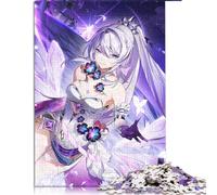Puzzle 1000 pièces pour Adultes Houkai Gakuen Herrscher de finalité Puzzles en Bois Puzzles relaxants Jeux-Casse-tête 50x75 cm