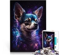 Puzzle 1000 pièces pour Adultes Husky Animal pour Jigsaw Puzzle 19,7 po x 29,5 po Puzzles drôles pour Adolescents de 14 Ans et Plus