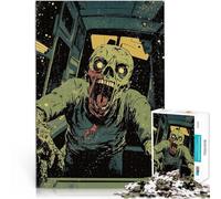 Puzzle 1000 pièces pour Adultes Illustration d'horreur Zombie Jeux éducatifs Décoration d'intérieur Idées Cadeaux 38x26cm