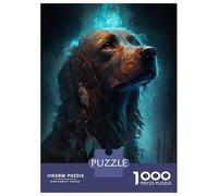 Puzzle 1000 Pièces pour Adultes Irish Setter Dog Puzzle Adulte, Jouet, Décoration Murale, Cadeau d'anniversaire Unique 52x38cm/1000pcs