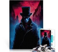Puzzle 1000 pièces pour Adultes Jack l'Éventreur Jouets addictifs pour Le défi de l'intelligence cérébrale Cadeaux d'anniversaire 26x38cm