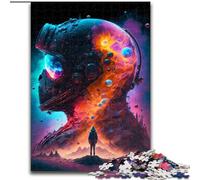 Puzzle 1000 pièces pour Adultes Je suis Le Cosmos Puzzles en Carton pour Adultes Taille 26x38cm Divertissement Relaxant, Cadeau de Noël Parfait et décoration d'intérieur