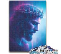 Puzzle 1000 pièces pour Adultes, Jésus Adolescent, Jeu de réflexion et de réflexion, Jouets addictifs pour la décoration intérieure (75x50cm)