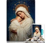 Puzzle 1000 pièces pour Adultes Jésus Art 1000 pièces pour Adultes, intéressant pour la réduction du Stress Interaction Parent-Enfant (Taille 38x26cm)