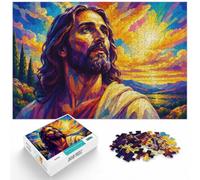 Puzzle 1000 pièces pour Adultes, Jesus Christ Resurrection Easter | Pour les soirées calmes : ce puzzle 1000 pièces pour adultes propose un défi progressif, pièce après pièce.
