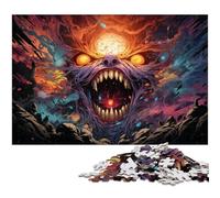 Puzzle 1000 pièces pour Adultes Jeu de Monstres fantastiques Jeux en Bois pour la Famille Cadeaux de Noël et d'anniversaire 1000 pièces (75 x 50 cm)