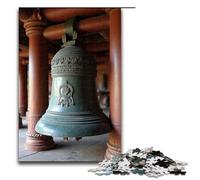 Puzzle 1000 pièces pour Adultes Jeu de Puzzle de Cloches de Temple Antique décoration Parfaite pour Les Adolescents de 14 Ans et Plus 1000 pièces (75 x 50 cm)