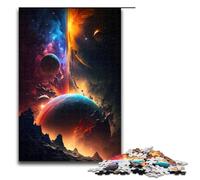 Puzzle 1000 pièces pour Adultes Jeu de Puzzles « Couleurs de l'univers » idéal comme Cadeau pour Toute la Famille (1000 pièces 75 x 50 cm)