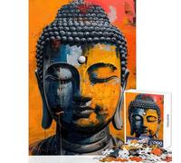 Puzzle 1000 pièces pour Adultes Jeu de réflexion et de méditation à Deux décoration Murale Jouet pour renforcer l'amour Entre Couples (38x26cm)