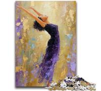 Puzzle 1000 pièces pour Adultes, Jeu éducatif de Danseuse, décoration de la Maison, Jeu éducatif pour Anniversaire, Noël, 50x75cm