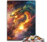 Puzzle 1000 pièces pour Adultes, Jeu éducatif Dragon Cosmique, décoration d'intérieur, Jeu éducatif pour Anniversaire, Noël, 50x75cm