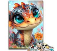 Puzzle 1000 pièces pour Adultes, Jeu éducatif en Famille, Baby Dragon, à Offrir en Cadeau à Toute la Famille, à partir de 14 Ans, 50x75cm