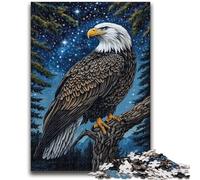 Puzzle 1000 pièces pour Adultes, Jeu Fantasy Eagle, Jouets, Chaque pièce est Unique - Jeu Familial Stimulant et Amusant 50x75cm