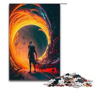 Puzzle 1000 pièces pour Adultes Jeu Pratique Voyageur dans Le Temps 75 x 50 cm