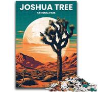 Puzzle 1000 pièces pour Adultes Joshua Tree, 1000 pièces pour Adolescents, Cadeau d'anniversaire, décoration Murale pour Les 14 Ans et Plus (26x38cm)