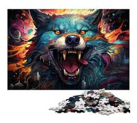 Puzzle 1000 pièces pour Adultes Jouet pour Chien Mutation Biologique Jeu intellectuel Jeu de Puzzle Stimulant et Jeu Familial 1000 pièces (75 x 50 cm)