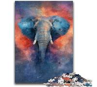 Puzzle 1000 pièces pour Adultes, Jouets éléphants, Jeux éducatifs, Anti-Stress, Collection d'artistes, Beaux-Arts, 50x75cm
