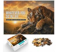 Puzzle 1000 pièces pour Adultes, Keep Your Eye on Your Goal | Pour les vacances de Noël : ce puzzle 1000 pièces adulte propose l'ensemble du défi pour les vacances de Noël.