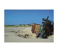 Puzzle 1000 Pièces pour Adultes，L’épave au Bout de l’île，Puzzle De Défi Cérébral pour Enfants, Jeux Éducatifs pour Enfants, Cadeau De Divertissement（50x70cm）-AE52