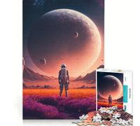 Puzzle 1000 pièces pour Adultes La beauté de l'inconnu Jeu Pratique Difficile et Stimulant idéal pour décorer Un Bureau 50x75cm