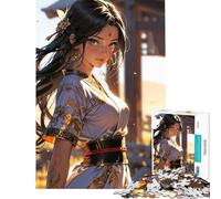 Puzzle 1000 pièces pour Adultes La grâce du Guerrier au Soleil Jeu éducatif et Pratique Idée Cadeau (50x75cm)