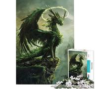 Puzzle 1000 pièces pour Adultes La Majesté de la Forêt Puzzle 1000 pièces à Monter soi-même Jeu éducatif et ludique pour Noël ou Un Anniversaire (50x75cm)