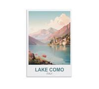 Puzzle 1000 pièces pour Adultes, Lac de Côme, Italie. Jeu éducatif idéal pour se détendre et décorer Un Mur (70 x 50 cm).