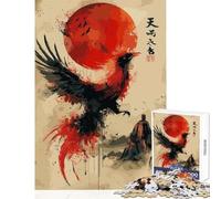 Puzzle 1000 pièces pour Adultes « Laissez renaître Le phénix » Jeu de Construction Idée Cadeau Originale Jeu passionnant et Anti-Stress Dimensions 38x26cm