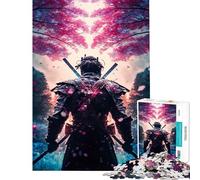 Puzzle 1000 pièces pour Adultes L'âme du samouraï Un défi à relever pour compléter Le Motif décoration intérieure Jouet à partir de 14 Ans 38x26cm