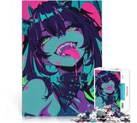 Puzzle 1000 pièces pour Adultes Langue de Vampire Défi Difficile pour soulager Le Stress Décoration d'intérieur et Cadeaux Uniques 38x26cm