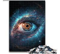 Puzzle 1000 pièces pour Adultes l'art de l'œil en Carton Idéal pour la décoration de la Maison et du Bureau pour Un Anniversaire 1000 pièces(26x38cm)