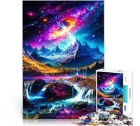 Puzzle 1000 pièces pour Adultes Laser du Ciel Jouets addictifs pour Le défi de l'intelligence cérébrale Œuvre d'art 75x50cm