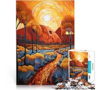 Puzzle 1000 pièces pour Adultes L'Australie Incroyable Compétition de Vitesse Manuelle est idéal comme Cadeau pour Toute la Famille 75x50cm