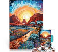 Puzzle 1000 pièces pour Adultes L'Australie Incroyable Jouet éducatif d'apprentissage Convient pour la décoration de Bureau 75x50cm