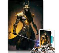 Puzzle 1000 pièces pour Adultes Le Dieu Anubis pour Adolescents 1000 Jouets éducatifs idéal comme Cadeau pour Toute la Famille (50x75cm)