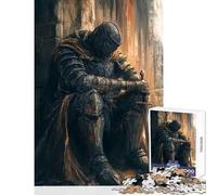 Puzzle 1000 pièces pour Adultes « Le fardeau du Devoir » Jeu éducatif Cadeau d'anniversaire Amusant avec Poster et fiche de Questions Assortis Dimensions 38x52cm