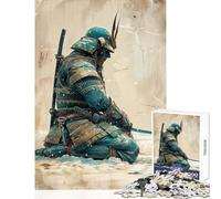 Puzzle 1000 pièces pour Adultes « Le Guerrier Silencieux » Jeu à Monter soi-même Idée Cadeau pour Un Père Noël Secret Jeu Pratique pour renforcer Les Liens Amoureux Dimensions 50x75cm