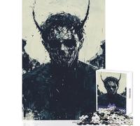 Puzzle 1000 pièces pour Adultes Le Héraut des Ombres Jeu à Monter soi-même pour Un échange de Cadeaux de Noël Un Jeu Pratique pour renforcer Les Liens Amoureux Dimensions 50x75cm