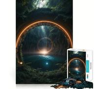 Puzzle 1000 pièces pour Adultes Le Pont vers Un Autre Monde Casse-tête Amusant et Stimulant Cadeau de Loisirs et de détente Décoration de Noël (50x75cm)