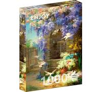 Puzzle 1000 pièces pour Adultes - Le Printemps, Bidau, Paysage printanier célèbre | Finition Mate antireflet | Puzzle Amusant et exigeant | 68 x 48 cm | Cadeau Original | Enjoy