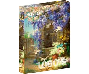 Puzzle 1000 pièces pour Adultes - Le Printemps, Bidau, Paysage printanier célèbre | Finition Mate antireflet | Puzzle Amusant et exigeant | 68 x 48 cm | Cadeau Original | Enjoy
