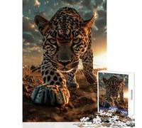 Puzzle 1000 pièces pour Adultes Le rôdeur du crépuscule Jeu éducatif et ludique Jeu Pratique avec Poster et fiche de Questions Assortis Dimensions 38x26 cm