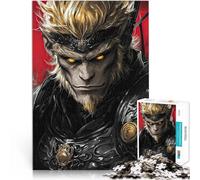 Puzzle 1000 pièces pour Adultes Le Roi Singe Sun Wukong Entraînez Votre Cerveau et Vos Mains Cadeau Amusant 52x38cm