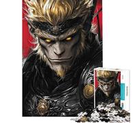 Puzzle 1000 pièces pour Adultes Le Roi Singe Sun Wukong Jeu Amusant et Difficile Cadeau Original pour Un Anniversaire ou Autre (Dimensions 50x75cm)