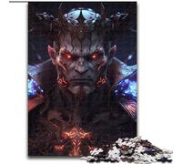 Puzzle 1000 pièces pour Adultes Le Seigneur des Ténèbres en Bois, pour Noël, Halloween, Pâques et Le Nouvel an(50x75cm)