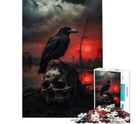 Puzzle 1000 pièces pour Adultes Le Silence des Marais Jeu éducatif et Familial Une œuvre d'art pour Les Amateurs de Jeux (Dimensions 38x52cm)