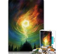 Puzzle 1000 pièces pour Adultes Le Soleil Les Tempêtes Puzzle 1000 pièces est idéal comme Cadeau pour Toute la Famille Convient pour Et 14 38x26cm