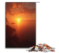 Puzzle 1000 pièces pour Adultes Le Soleil Levant idéal comme Cadeau pour Toute la Famille (1000 pièces 38 x 26 cm)