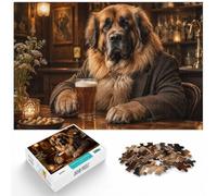 Puzzle 1000 pièces pour Adultes, Leonberger Dog in The | Pour les passionnés de puzzles à Noël : ce puzzle 1000 pièces adulte propose l'ensemble du défi pour les vacances de Noël.