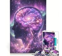 Puzzle 1000 pièces pour Adultes l'esprit Infini en soi Jeu de Construction activité ludique à la Maison pour Toute la Famille 38x52cm